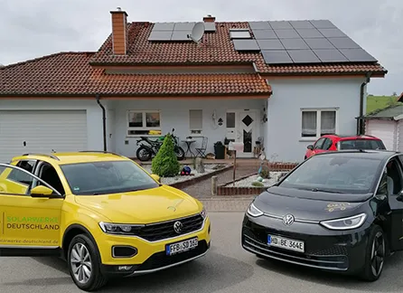 Auto Fahrzeug Solarwerke Deutschland PV-Unternehmen